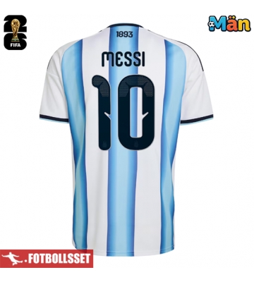 Argentina Lionel Messi #10 Hemmatröja VM 2026 Kortärmad